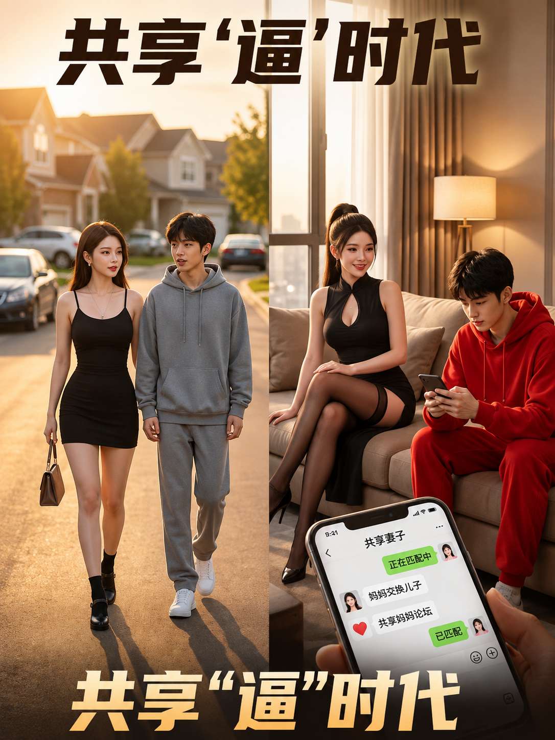 成人短剧：共享逼时代